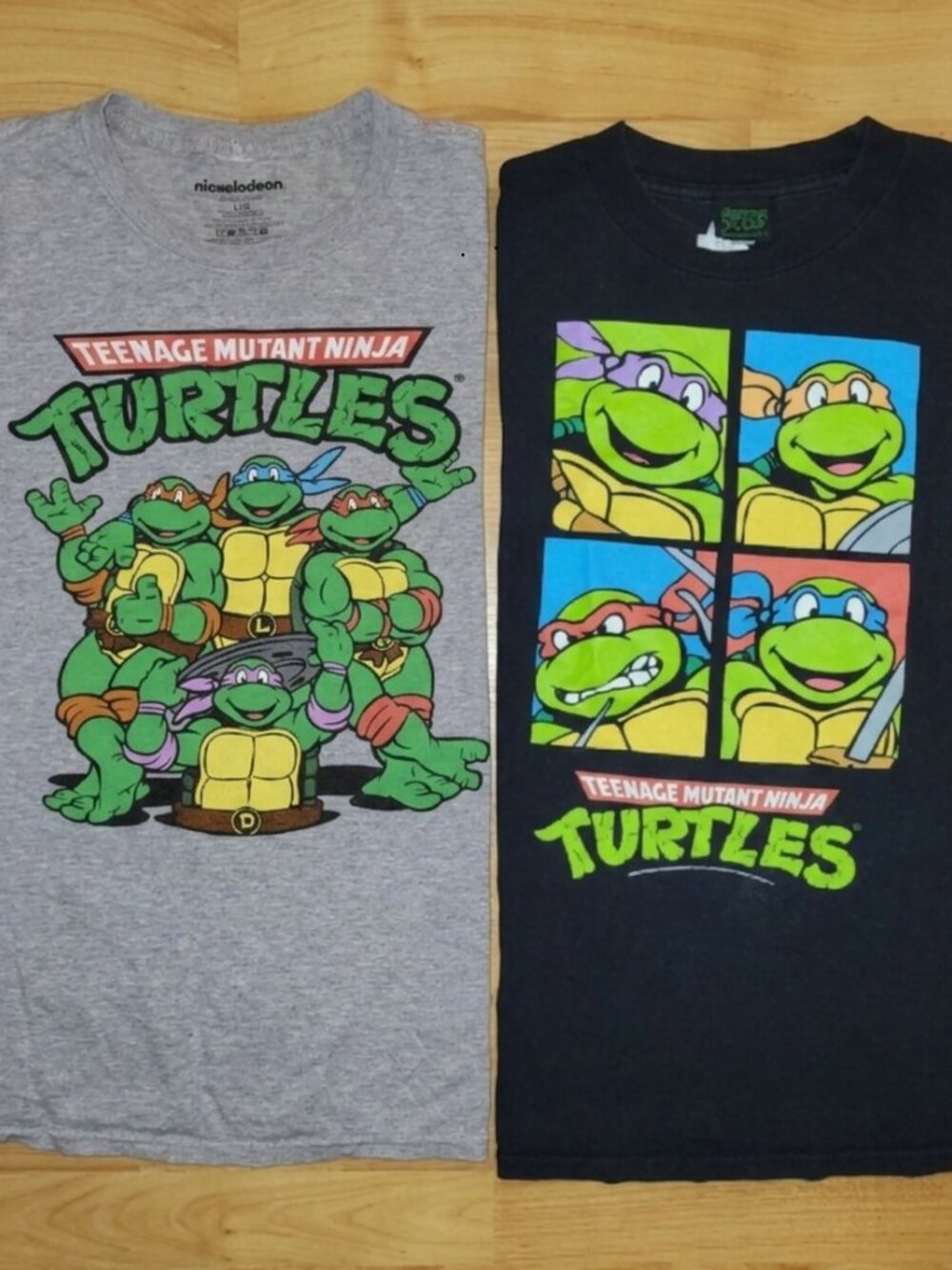 Family bundle Teenage Mutant Ninja Turtles retro Y2K Graphic Tees SMALL + LARGE
